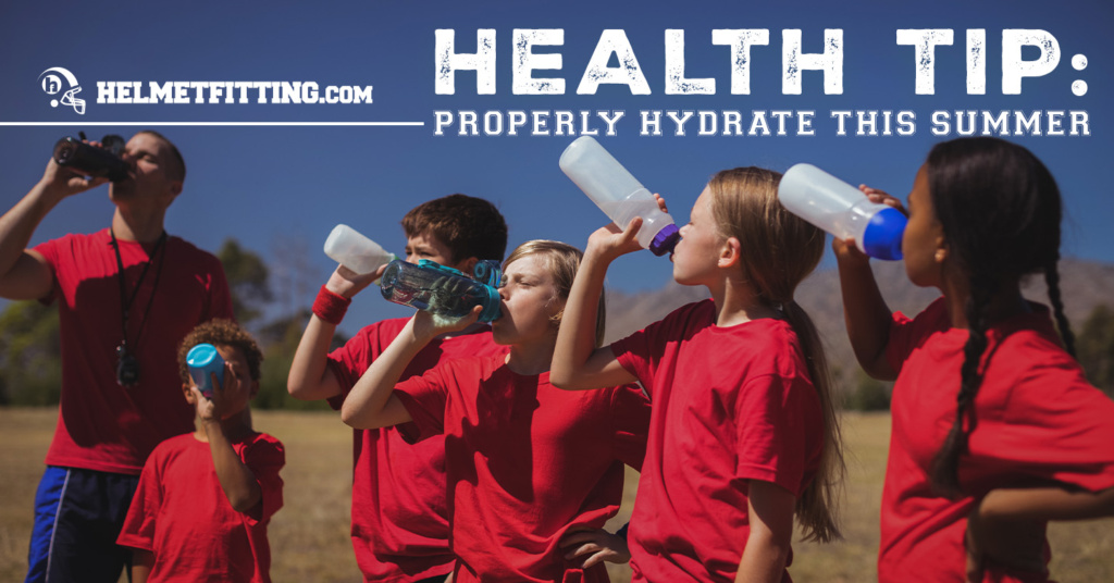 properly hydrate this summer